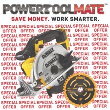 Dewalt DCS391N 18v XR Li-Ion circular saw naked c/w FREE DT10640 extra blade