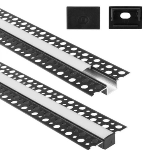 Led aluminium profile - aluminium, 1m