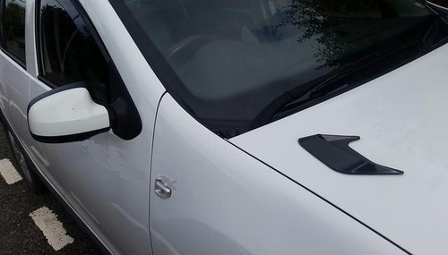 Bonnet induction scoop - scoop, vents