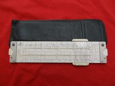 ?Vintage FABER CASTELL 62/82 Germany Slide Rule With Case