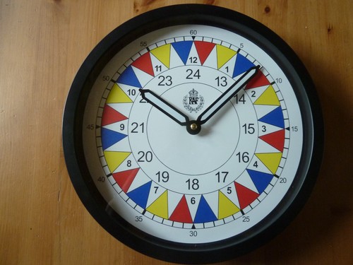 Raf sector replica wall clock - wall,