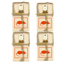 4x Traditional Mouse Traps
