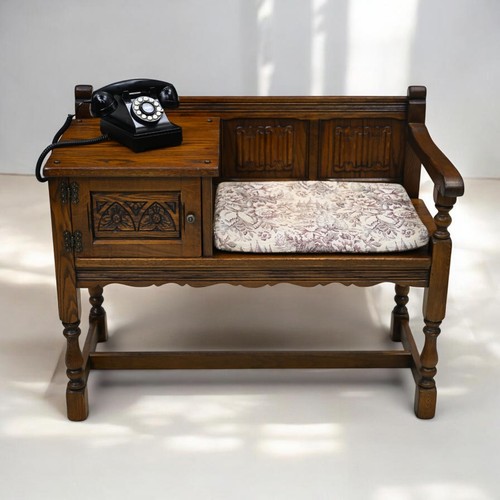 Old charm telephone table hall - old,