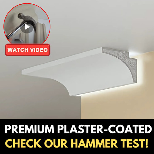 Led coving plaster coated - led,
