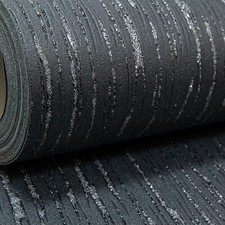 Embossed plain black silver - embossed,