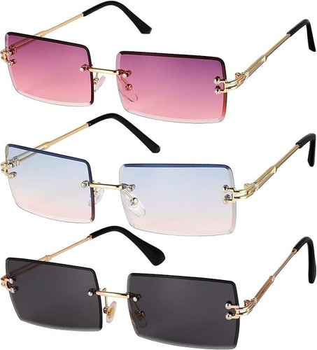 Pcs square rimless - 3,
