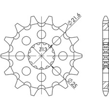 PITCH SPROCKET 520 - Z 14