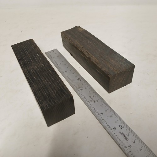 Irish bog oak knife blanks - blanks,