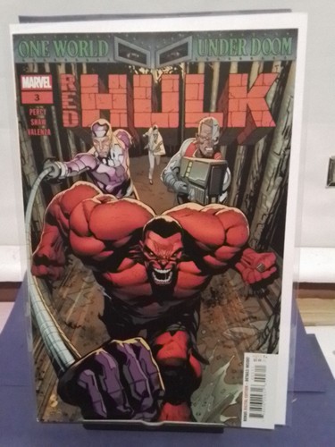 Marvel comics red hulk 3 - comics,
