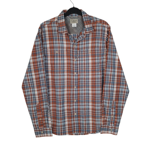 Bean brown check shirt - l.l.bean,