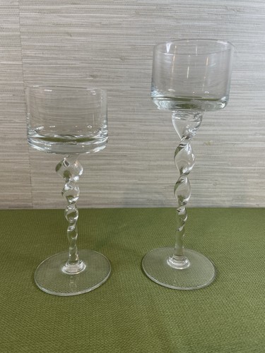 Clear glass votive - , candle