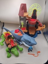 Fisher Price Imaginext Wizard Tower Castle Playset And Megashark Bundle Job Lot