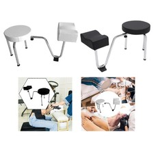 Pedicure stool with footrest