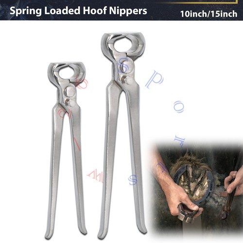 Hoof nippers spring loaded - hoof,