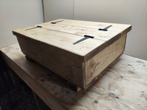 90cm storage chest coffee - 90cm,