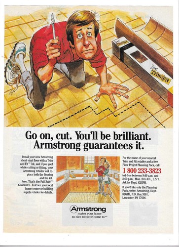 1988 armstrong sheet vinyl - sheet,