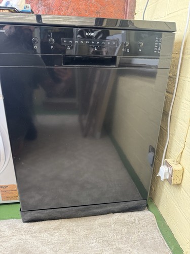 Logik ldw60b23 black full size - black, full-size