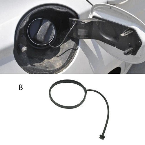 Fuel tank cap retaining strap - retaining,