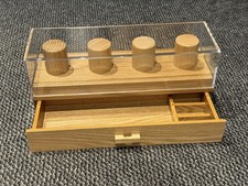 Handcrafted Oak 4 Watch