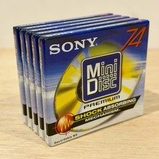 5x Sony 74 Minute Blank