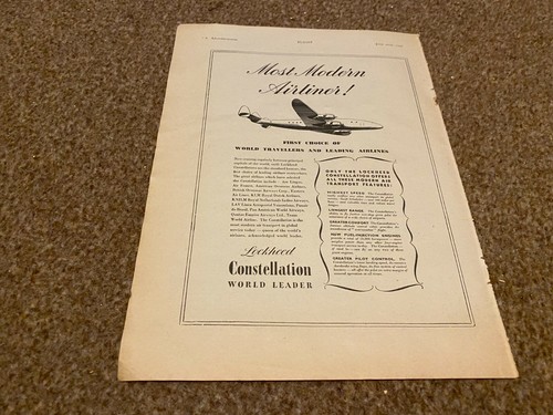 Ac30 advert 11x8 lockheed - advert,