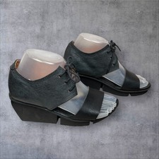 Trippen Black/Silver Leather