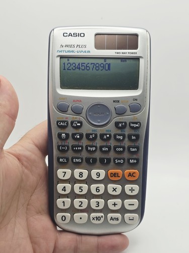 Casio fx 991es - casio, plus