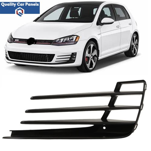 Front bumper fog - bumper, gloss