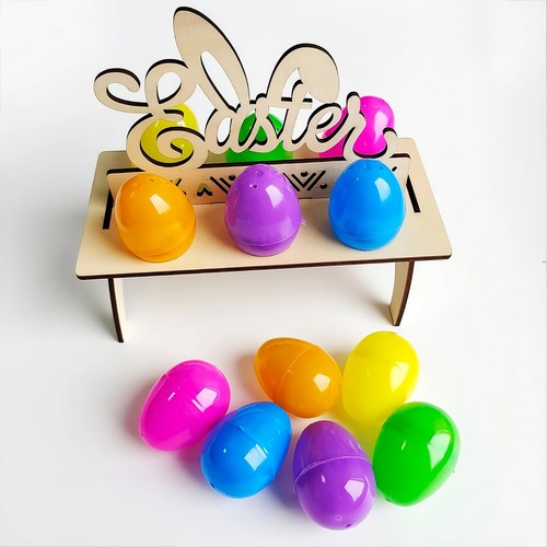 Plastic easter eggs - plastic,