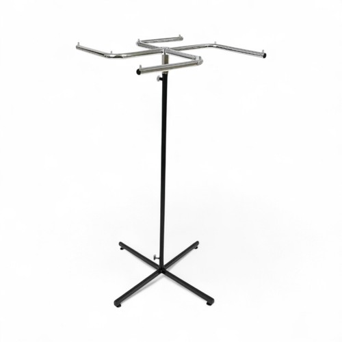 Chrome arm rotating clothes - chrome, 4