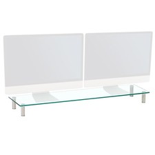 Large Twin Monitor Riser Stand