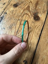 Vintage Navajo Zuni Copper & Malachite Bracelet Bangle