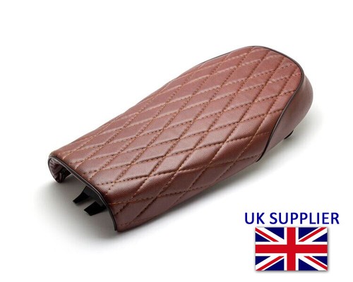Motorcycle seat brown - motorcycle, street