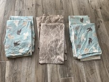 3x Custom Made Static Caravan  Curtains