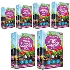 Multi All Purpose Compost Vegetable Plant Planter Growing Potting Soil 5 - 150L