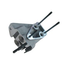 VW Beetle Bay Window Dual Port Doghouse Oil Cooler Bracket Mount Adapter