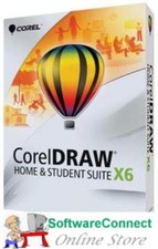 CorelDRAW X6 Home and Student Compatible with WINDOWS 8, 7,  XP only GUARANTEE!