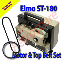 ELMO ST-180 Super 8mm Cine Film Projector Drive Belts (Set of 2)