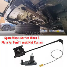 SPARE WHEEL CARRIER WINCH + PLATE FOR FORD TRANSIT MK8 &CUSTOM 2.2 FWD RWD 12+ON