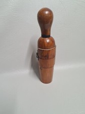 Vintage Wooden Wine Bottle