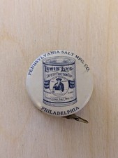 Vintage Antique Celluloid Lewis' Lye Tape Measure. 1917 Advertising, Sewing