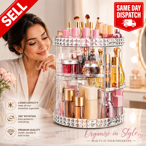 360 rotating acrylic - 360°,