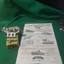 VTG Simonds #340 Crosscut Saw Filing Tool Raker Gauge/Setting Stake/Set Gauge