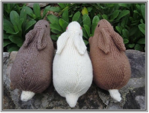 Knitting pattern rabbit - pattern,