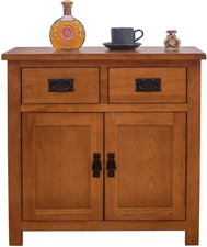 Brown OAK Mini Sideboard with
