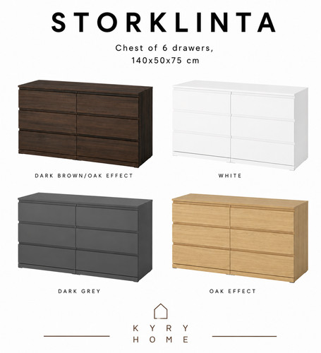 Ikea storklinta chest 6 - chest,