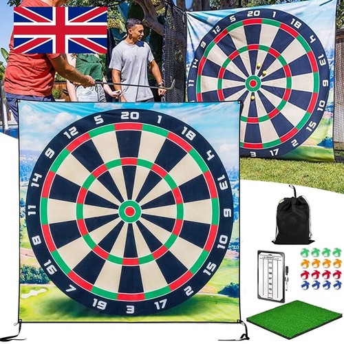 Huge golf darts game mat - golf, mat-chip