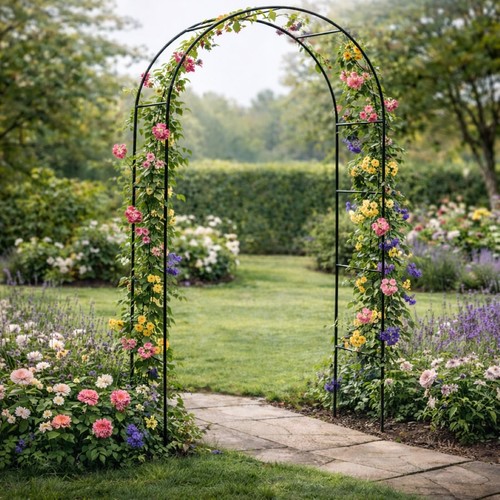 Metal garden arch trellis - arch, 2m