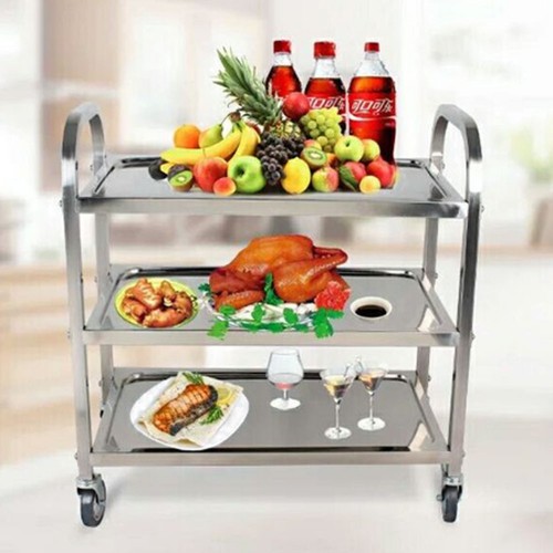 Tier stainless steel trolley - tier,
