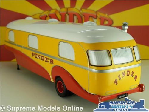 Model caravan trailer circus - model,